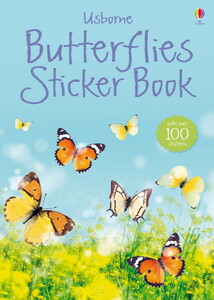 Книги для детей: Butterflies sticker book