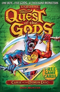 Книги для детей: Quest of the Gods Book2: Curse of the Demon Dog [Usborne]