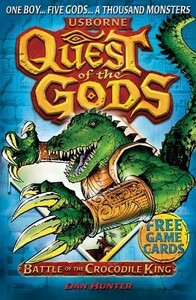 Книги для дітей: Quest of the Gods Book 3: Battle of the Crocodile King [Usborne]