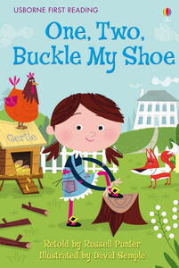 Розвивальні книги: One, two, buckle my shoe