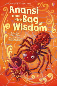 Книги для детей: Anansi and the bag of wisdom [Usborne]