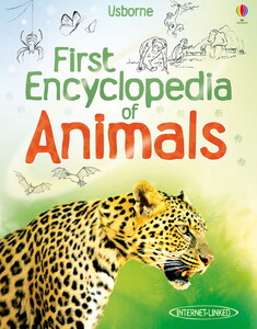 Книги для дітей: First encyclopedia of animals [Usborne]