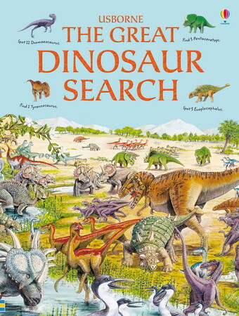 Книги про динозавров: The great dinosaur search