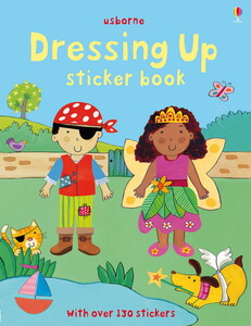 Dressing up sticker book