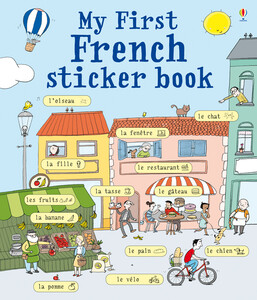 My first French sticker book