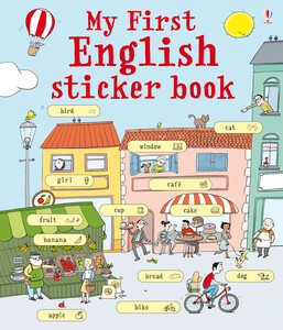 Альбоми з наклейками: My first English sticker book