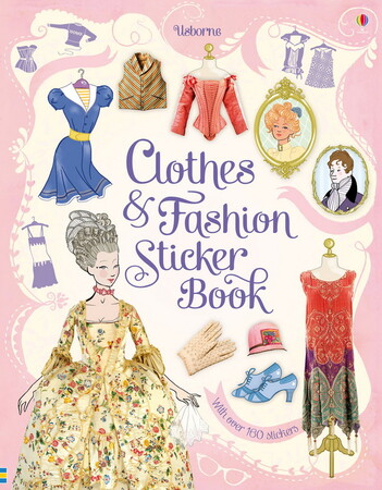 Для младшего школьного возраста: Clothes and fashion sticker book
