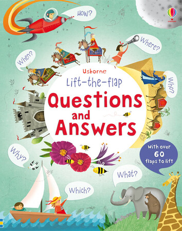 Книги для дітей: Lift-the-flap Questions and Answers [Usborne]