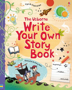 Обучение письму: Write your own story book [Usborne]