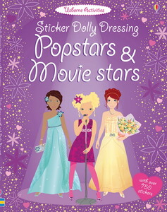 Книги для дітей: Popstars and movie stars [Usborne]