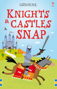 Книги для дітей: Настольная карточная игра Knights and castles snap [Usborne]