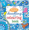 Pocket doodling and colouring book: Blue [Usborne]