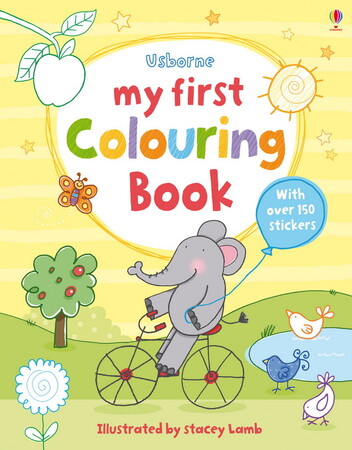 Книги для детей: My first colouring book