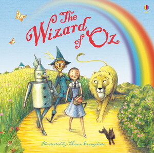 Книги для детей: The Wizard of Oz - Picture Book [Usborne]
