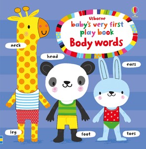 Книги про человеческое тело: Baby's very first playbook body words