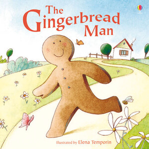 Книги для детей: The Gingerbread Man [Usborne]