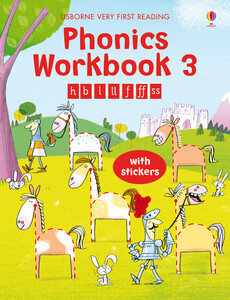 Книги для детей: Phonics workbook level 3