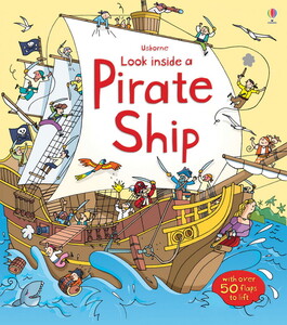Книги для дітей: Look Inside a Pirate Ship
