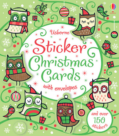 Альбоми з наклейками: Sticker Christmas cards