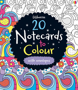 Развивающие карточки: 20 notecards to colour