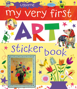 Альбомы с наклейками: My very first art sticker book
