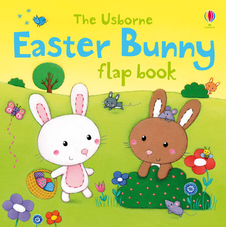 Для самых маленьких: Easter Bunny flap book [Usborne]