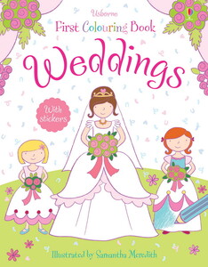 Книги для дітей: Weddings colouring book