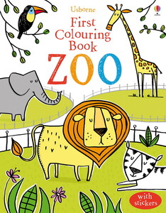 Книги про животных: Zoo - First colouring books - old