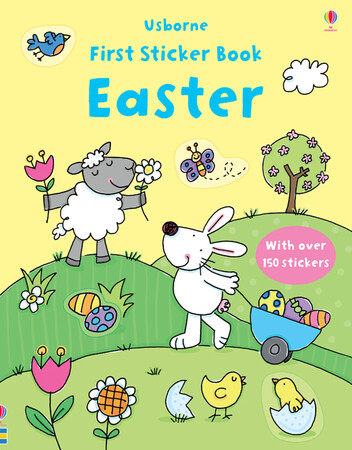 Пасхальні книги: Easter First Sticker Book [Usborne]