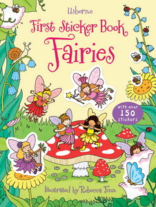 Альбомы с наклейками: Fairies - First sticker books [Usborne]