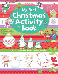 Книги для дітей: My first Christmas activity book