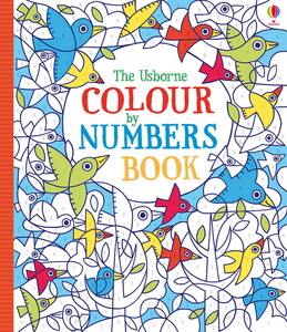 Малювання, розмальовки: Colour by numbers book [Usborne]
