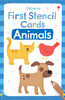 First stencil cards: Animals