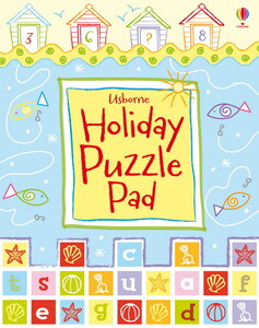 Развивающие книги: Holiday puzzle pad [Usborne]