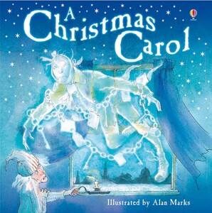 Книги для дітей: A Christmas Carol - Usborne Мягкая обложка