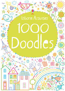 Развивающие книги: 1000 doodles