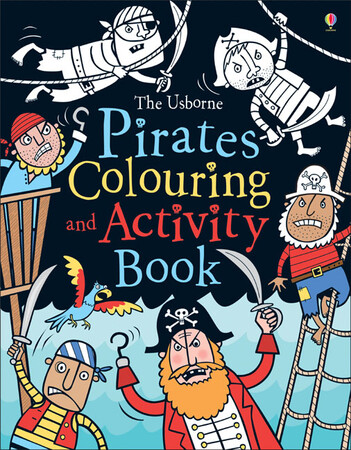 Для младшего школьного возраста: Pirates colouring and activity book