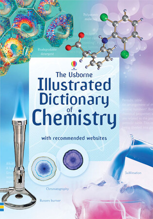 Для середнього шкільного віку: Illustrated dictionary of chemistry