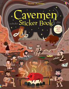 Альбоми з наклейками: Cavemen sticker book