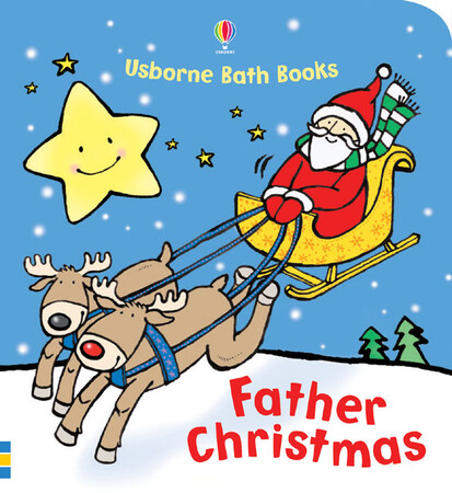 Для найменших: Father Christmas bath book