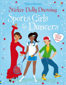 Книги для детей: Sports girls and dancers