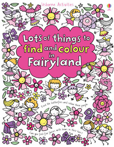 Підбірка книг: Lots of things to find and colour in fairyland