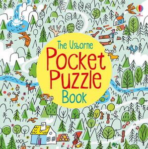 Розвивальні книги: Pocket puzzle book [Usborne]