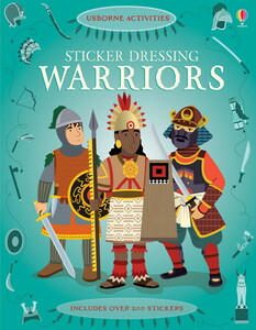 Книги для детей: Sticker Dressing Warriors