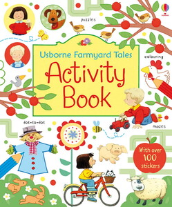 Книги для детей: Farmyard Tales activity book