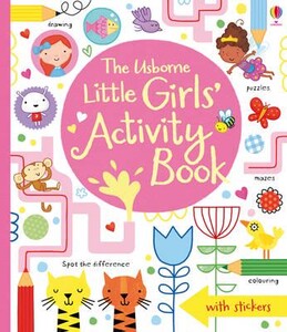 Альбомы с наклейками: Little Girls Activity Book