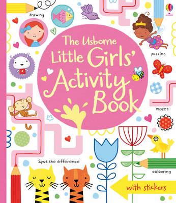 Книги с логическими заданиями: Little Girls Activity Book