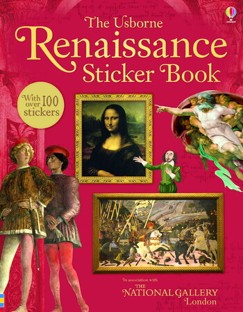 Для младшего школьного возраста: Renaissance Sticker Book