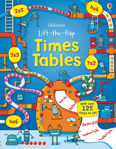 Розвивальні книги: Lift-the-flap times tables [Usborne]