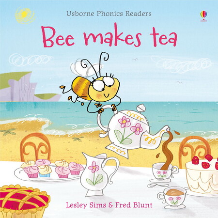 Художні книги: Bee makes tea [Usborne]